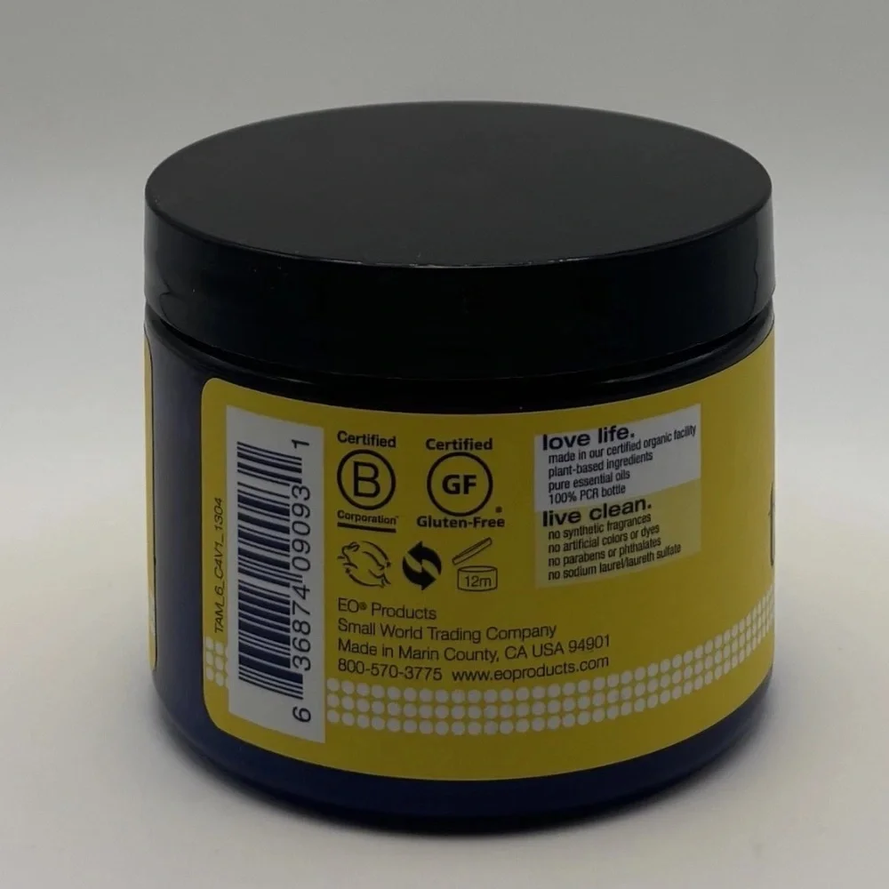 EO Essential Oils Coconut & Vanilla Tame Curl Control Gel Curly Wavy Hair Sealed